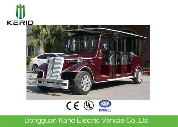 Large Load Capacity Vintage Cart With Foldable Rain Shade / 48V ENPOWER