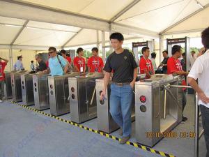 Buy cheap 3 Million Times Automatic Systems Turnstiles , Durable Security Access Gates product
