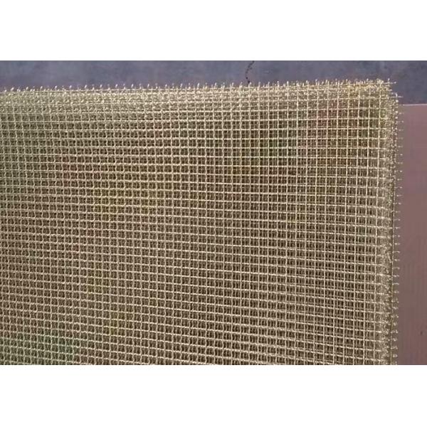ISO9001 Architectural Bronze Woven Wire Mesh