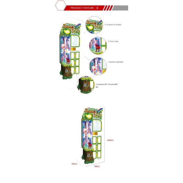 Funny Coin Operated Gift Vending Machines For Entertainment Center