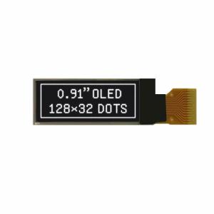 Buy cheap 0.91 Inch OLED Display Module 128X32 I2c Interface 14 Pin HTN STN product