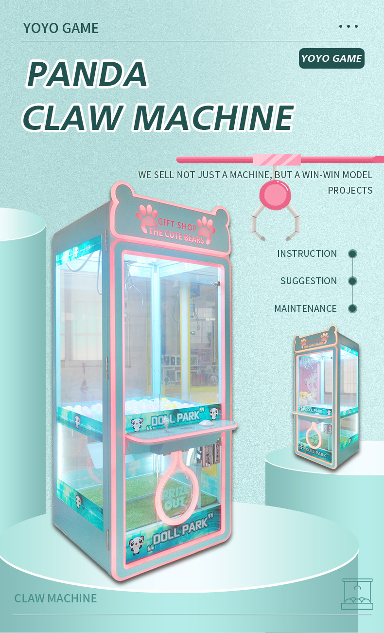 Coin Operated Crane Claw Machine For Sale Plush Toys For Claw Machine Toy Crane Machine