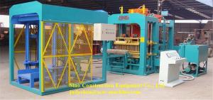 Intelligent Control Hollow Block Maker Machine , Brick Production Line