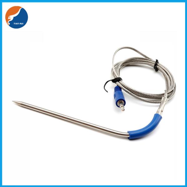 Quality SUS304 Probe RTD 100K OHM BBQ Grill Temperature Sensor for sale