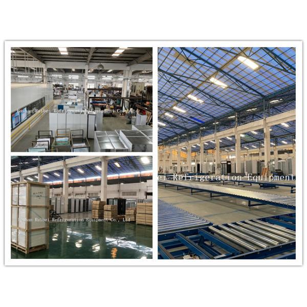 Adjustable 4 Layers Supermarket Open Display Chiller with LED Lighting