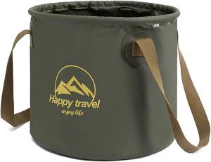 China Collapsible Bucket 5.3 Gallon Portable Camping Outdoor Buckets Water Container Basin Foldable for Hiking Travel on sale