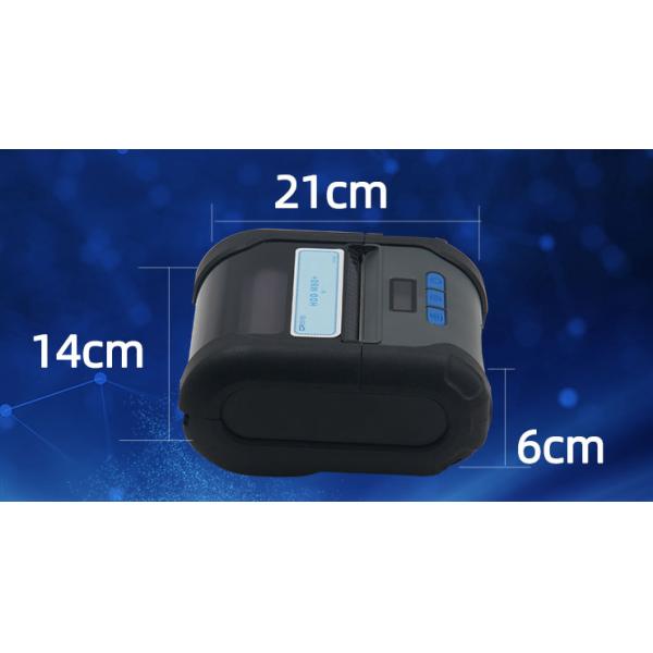 Thermal Label and Receipt Printer for Wireless Smartphone Control in POS Checkout Software