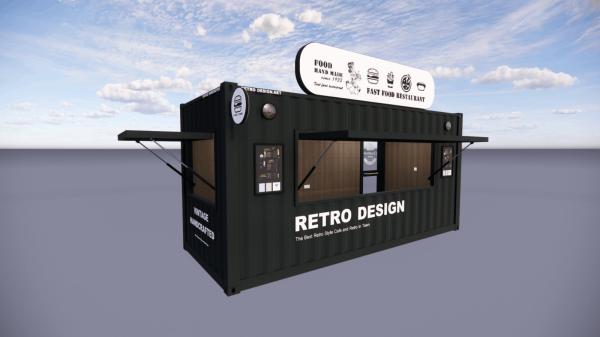 Quality Store Modified Shipping Container Highly Flexible Quick Assembly for sale