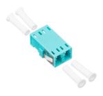 Single Model Optical Fiber Adapter LC Upc To LC Upc Duplex Om3 Adapter With