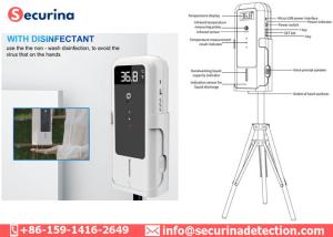 Buy cheap DC 5V Plug Power Supply Automatic Sanitiser And Fever Detector For COVID-19 And Temperature Screening product