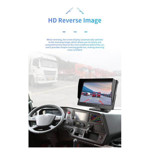 10 Inch Car DVR Camera 4 Way Truck Traffic Reversing Video Fixed Speed Measurement
