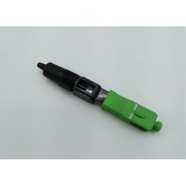 Quick Connect Fiber Optic Connectors , SC APC 60mm Field Installable Connector