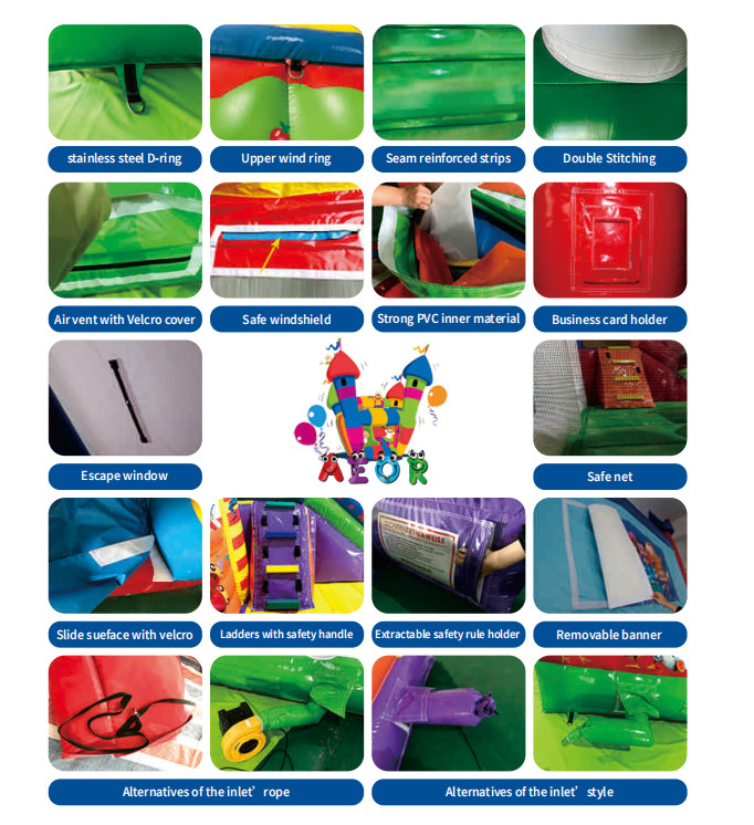Inflatable Axe Throwing Games Inflatable Target Dart Board with 1 Air Blower and 4 Axes for Sport Events