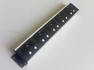 China South Africa 5 Way Multi Socket Power Strip , Metal Flat Plug Power Bar on sale