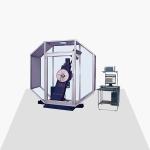 Charpy Pendulum Impact Testing Machine 5.4m/s For Metallic Materials Notched