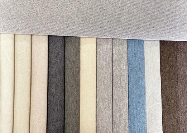 Quality 225gsm Chenille Couch Fabric Carpets Textiles Beige Chenille Upholstery Fabric for sale