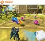 Mech Warrior Interactive Wall Projection Indoor Interactive Projector