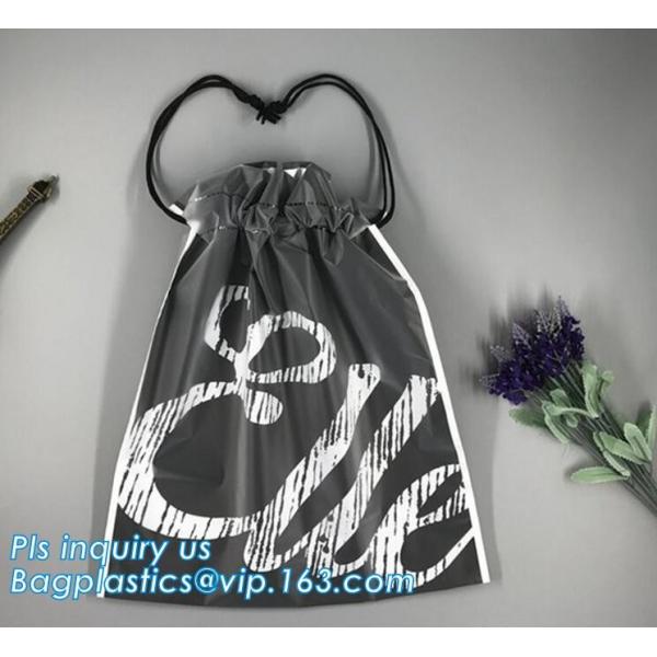 Biodegradable 22" X 28" Nylon Laundry Bags Two Shoulder Straps For Easy Backpack Carrying With bagplastics bagease packa
