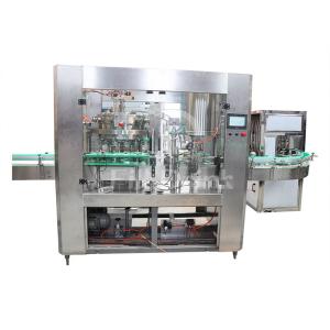 2 In 1 Monoblock Bottling Machine Juice Can Filling Machine With Can Sealer
