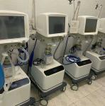 TFT Display Ventilator Breathing Machine Electronically Control Emergency Start