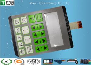Buy cheap Clear LCD Window Embossing Membrane Switch Keypad With High Glossy product
