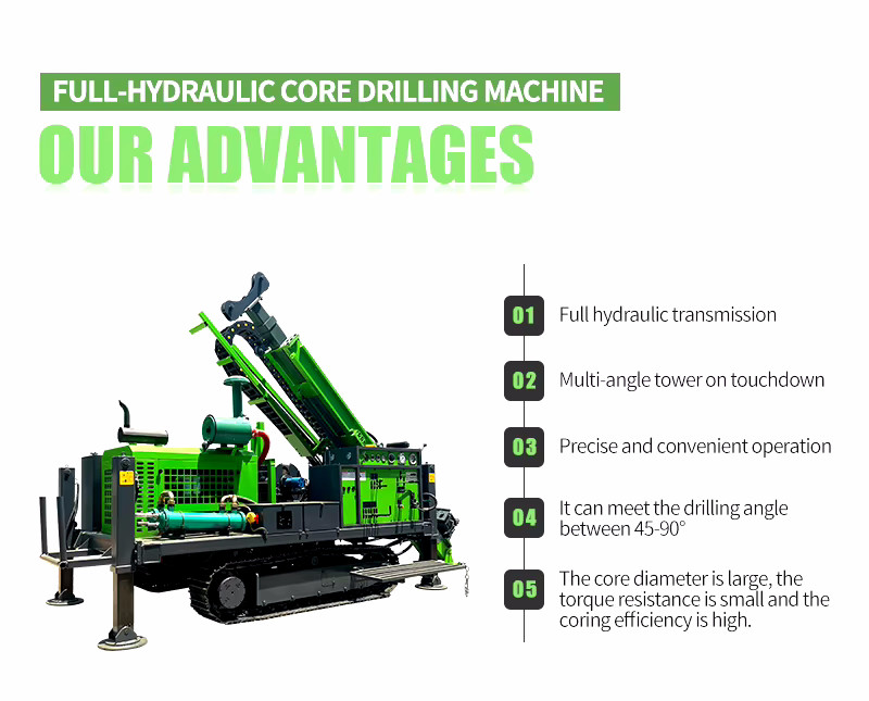 Mining Full Diamond Core Drilling Rig For With Hq Nq Bq Pq Core Lifters