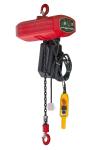 Electric Chain Hoist with Quick Voltage Switching and Adjustable Limit Switches