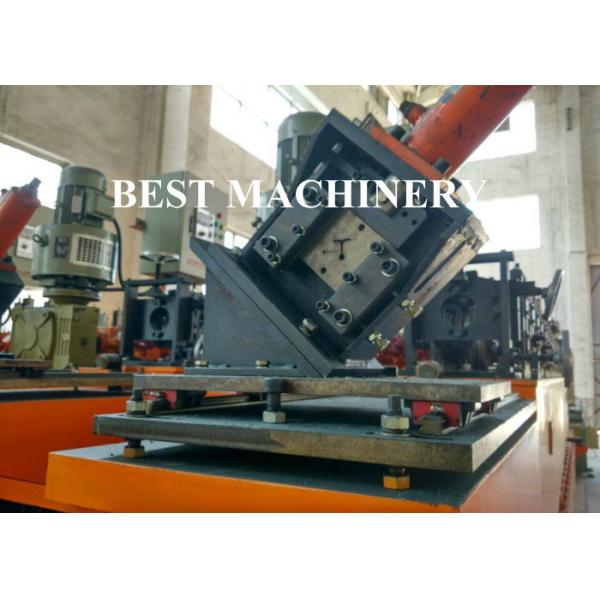 Max 30 m/min Speed Cross T Bar Roll Forming Machine PLC Control