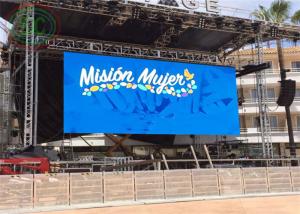 China Large Exterior Airport High Brightness LED Display , outdoor p4 Concert LED Screen on sale