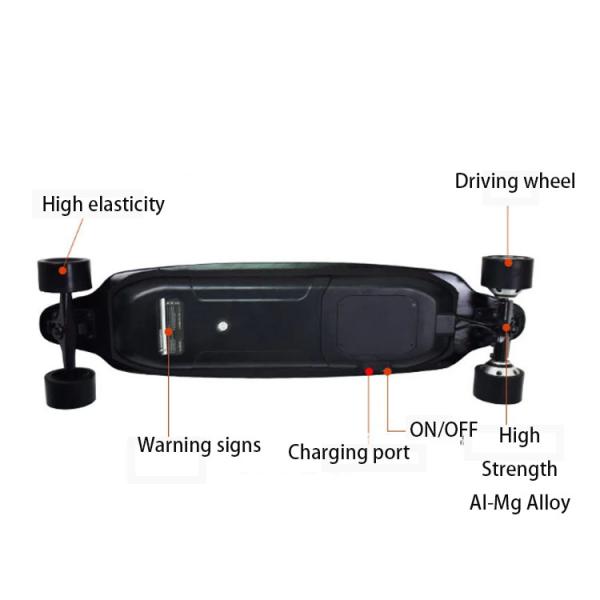 Lightweight Portable Electric Skateboard , SYL-07 Motor Powered Longboard