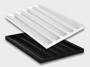 Customized Silver Aluminum Alloy French Bread Baking Tray Mold With Non-Stick Coating