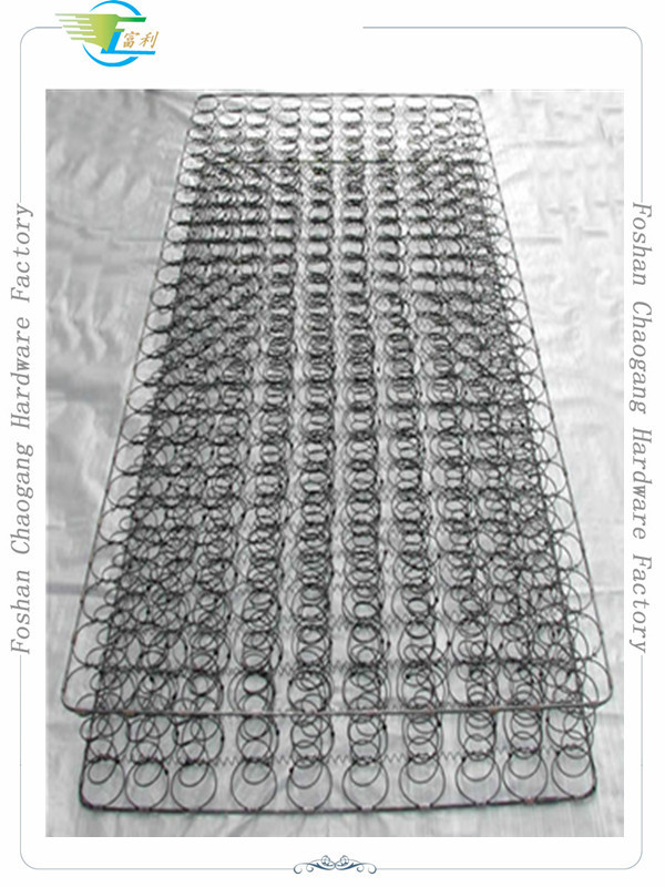 Mattress Making Bonnell Spring System with Flat Compressed Or Rolling Packing