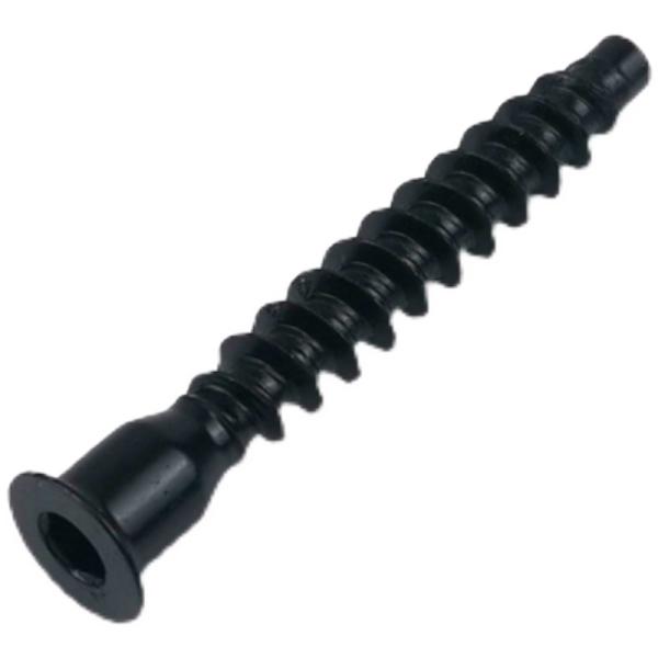 Wood Furniture Confirmat Screws DIN Standard Black Phosphate Oxide Steel Availabe Sample