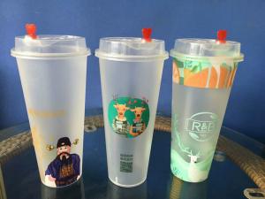 Promotional Food Grade Plastic Cups 700ml volumes FDA Certification