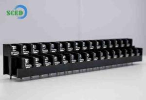 Buy cheap 250V 18A Double Levels Barrier Power Terminal Blocks with Pitch 11.00mm and Wire Range 12-24AWG product