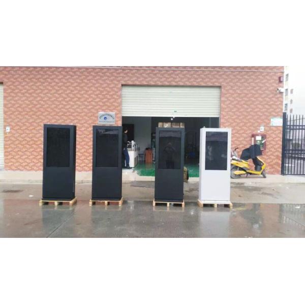 10 Point Infrared Touch Outdoor Digital Signage Display Waterproof High Resolution