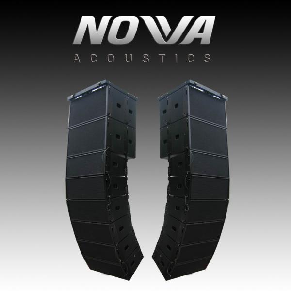 Quality Dual 10" 16Ohm Audio Music Sound System Line Array For Touring / Living Show for sale