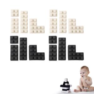 Buy cheap Kid Safe Chewable Silicone Building Block Toy Set product