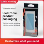Popular Phone Case Foldable Packaging Box With Handle Custom Logo