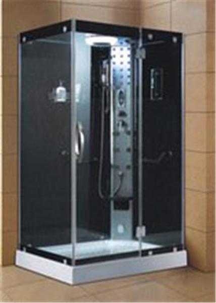 Quality Sliding Door Fiberglass Shower Stalls Complete Shower Enclosures With Back Lights for sale
