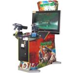 Two players dancing game nice music and high definitiaon LCD arcade game machine
