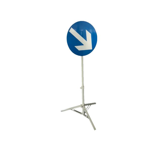 Aluminum 8 Directions 3M Film Reflective Traffic Signs Engineering Grade