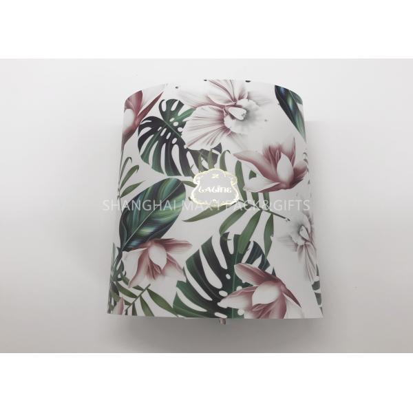 Custom Made Flat Plastic Presentation Box Blanket Wrapping High Grade Printing