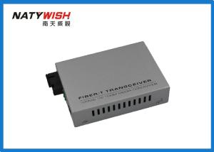 China High Reliability Fiber Optic Media Converter Singlemode WDM 40km For FTTH on sale