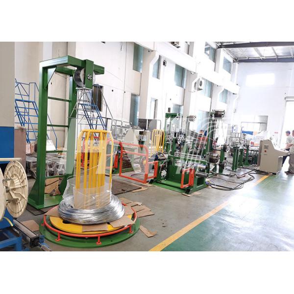 Cantilever Type Wire Rewinding Machine 350m/Min Basket Payoff Rewinding Lines