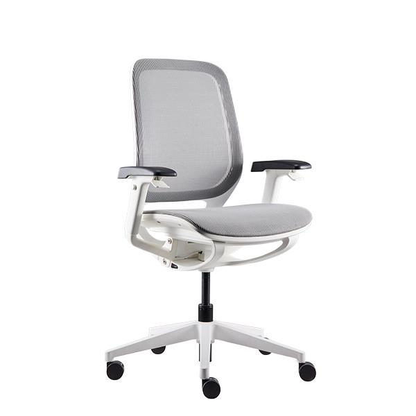Quality White NEOSEAT High Back Executive Chair With Headrest 350mm Nylon Base for sale