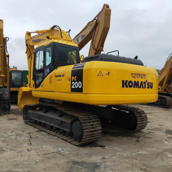 Quality                  Used 20 Ton Excavator Komatsu PC200-7 Secondhand Crawler Digger Track Excavator 20t Original Japanese Brand              for sale