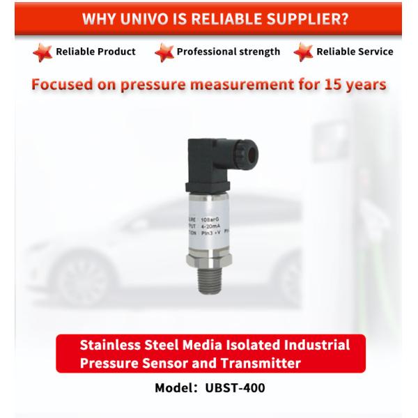 Digital Compensation in UNIVO UBST-400Y Tank Water Level Sensor for Harsh Environments