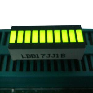 Buy cheap Yellow 10 LED Light Bar , Big 10 Segment Led Display 25.4 x 10.1 x 7.9mm product