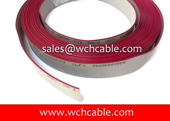 Quality UL2651 PVC Flat Ribbon Cable AWG28 PH1.27 RoHS & Reach Compliant 105C 300V for sale